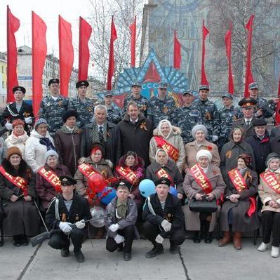 Чествование ветеранов Великой Отечественной Войны в День Победы